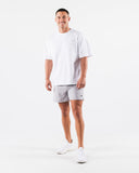 Breathe More Tee - White