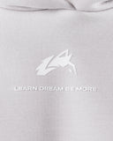 Crest Hoodie - White Ash Ombre