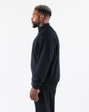 Crest Zip Up - Black