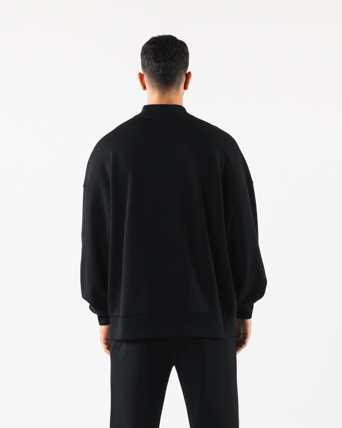 Origin Mock Neck LS - Black – Alphalete Athletics CA