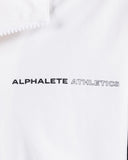 Retro Crop Jacket - White / Aura Gradient