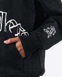 Script Hoodie - Black