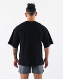 Three Pillar Terry Tee - Black