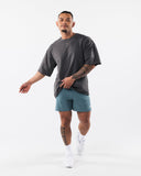 Three Pillar Terry Tee - Pewter